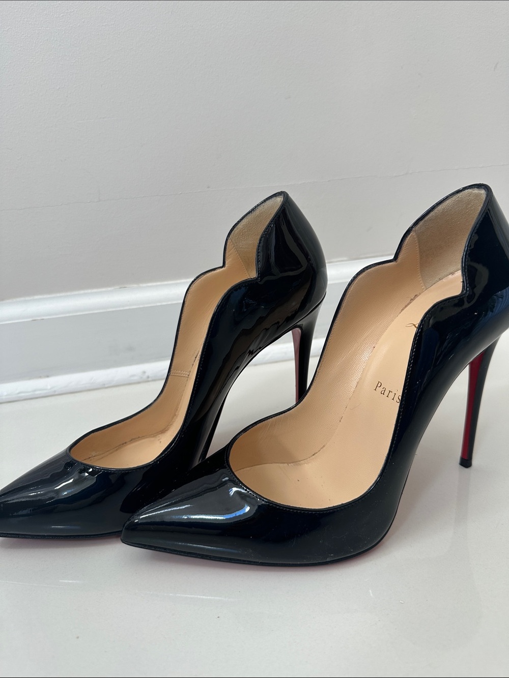Christian Louboutin Hot Chick 100MM Leather